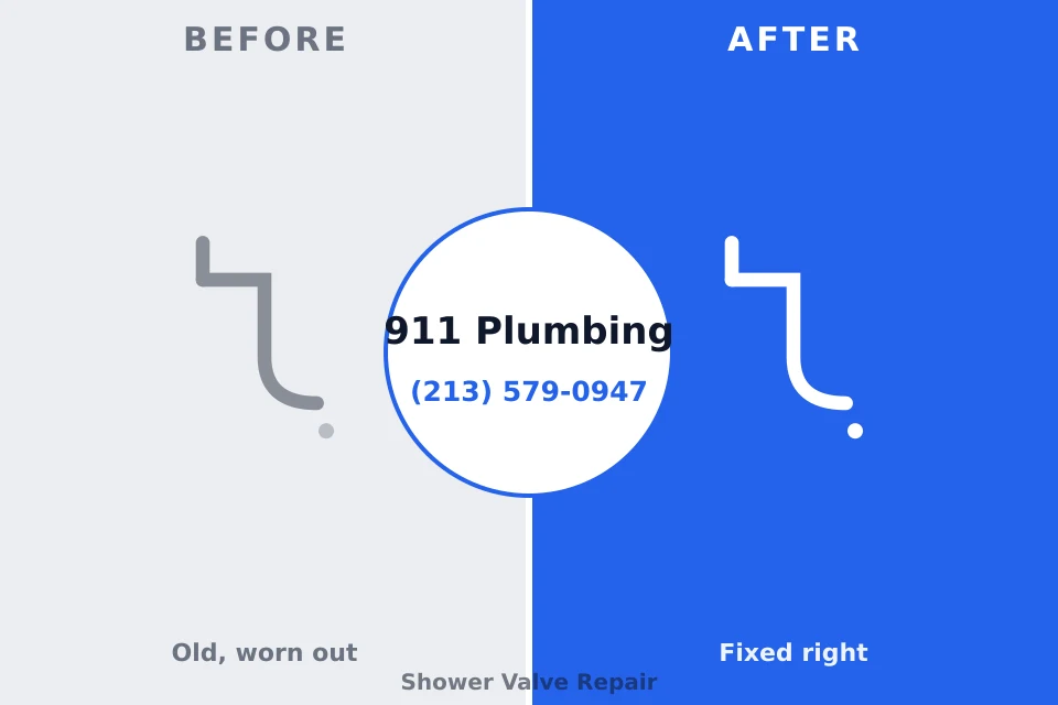 Before and after: plumbing repair Welaka, FL
